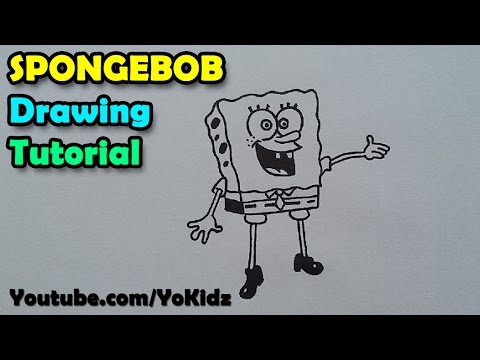 How to draw Spongebob