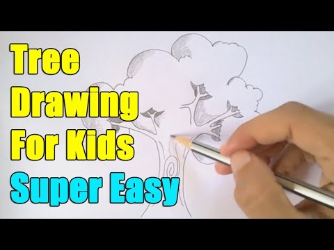 How to draw a tree in easy way