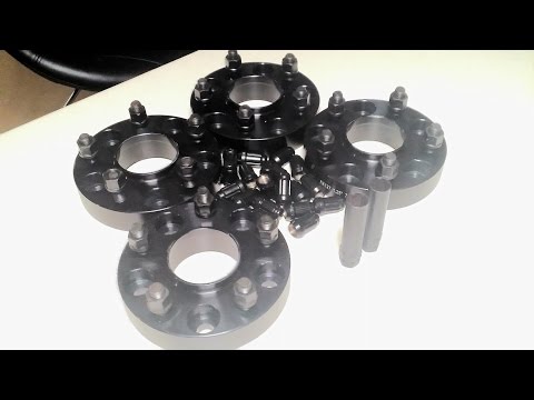 How to fit wheel spacers to widen you wheel track and stop wide wheels rubbing