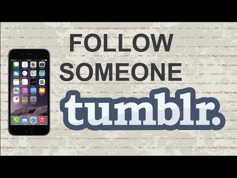 How to follow someone on Tumblr | Mobile App