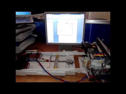 How to hack inkjet printer to print on Coffee