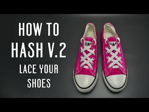 How to hash v2 lace your shoes