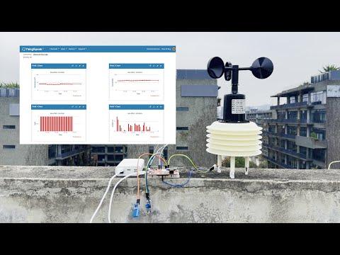 How to implement a remote monitoring weather station using basic coding and sensors