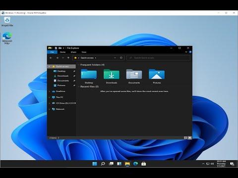 How to install Windows 11 in 5 minutes ( Demo ) on VirtualBox