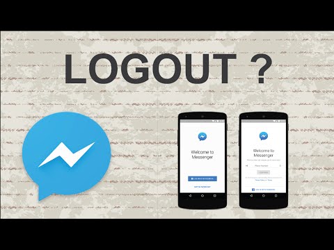 How to logout of Facebook Messenger | Mobile App