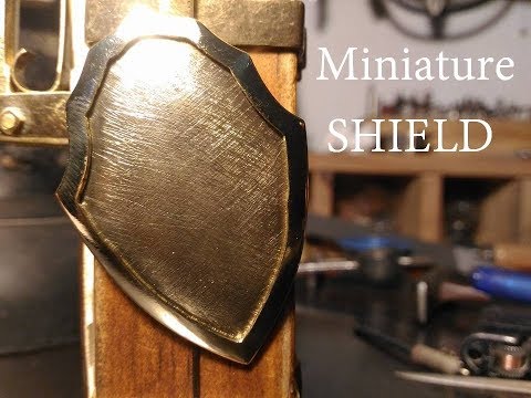 How to make: Miniature metal shield