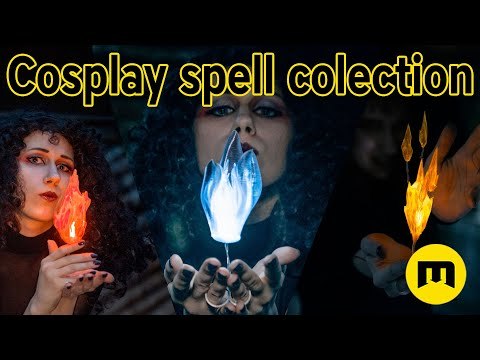 How to make &amp;quot;Cosplay spell&amp;quot; ( 3D print )