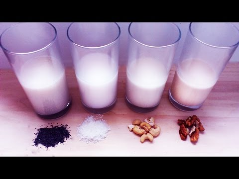 How to make &amp;quot;NUT/SEED MILKS&amp;quot;