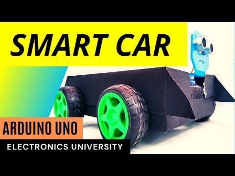 How to make Arduino Obstacle Avoiding Car at Home | Smart Car | Robot Car | Arduino Project | DIY