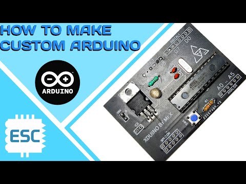 How to make CUSTOM ARDUINO |Easyeda|JLCPCB| EDISON SCIENCE CORNER