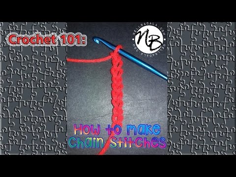 How to make Chain Stitches in Crochet