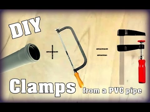 How to make Clamps (from a pipe) - Do it yourself (Tutorial)