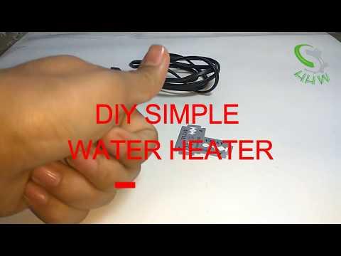 How to make DIY simple water heater at home