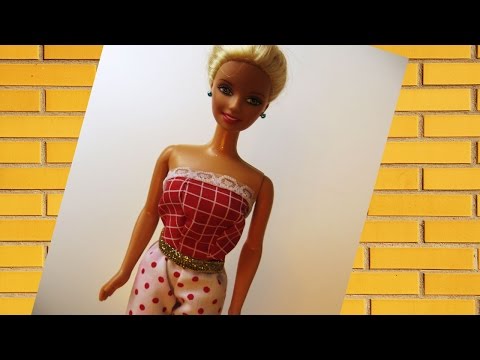 How to make Doll Belt, no sew - Doll Crafts