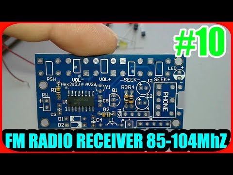 How to make FM radio receiver at home - simple diy electronics