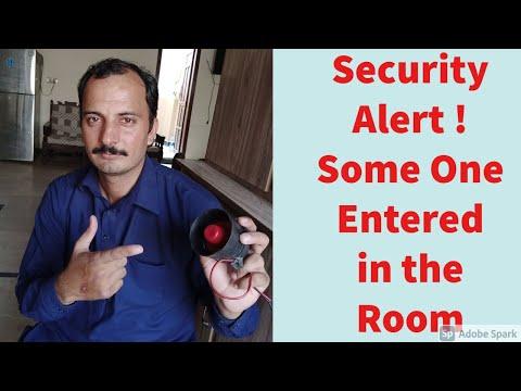 How to make Home Security system [ Using PIR Sensor ] | Motion Sensor Alarm