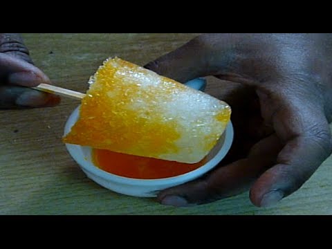 How to make Ice Gola ( Crushed Ice Lolly) at home