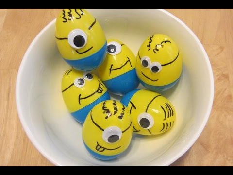 How to make Minion Easter Eggs - SpecificLove