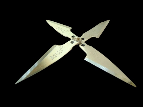 How to make Ninja Star Shuriken from Thread Cutter