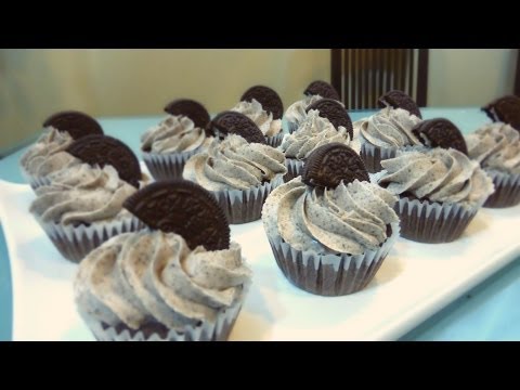 How to make Oreo Cupcakes | Josh Pan