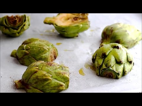 How to make Oven Roasted Artichokes Recipe | HappyFoods