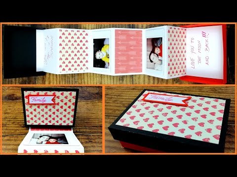 How to make Photo Album easily at Home - Magic Gift Box