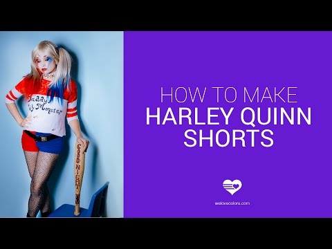 How to make Suicide Squad's Harley Quinn Shorts