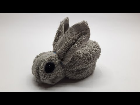 How to make TOWEL BUNNY