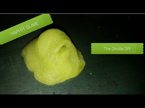 How to make Yaphit from The Orville - A DIY Slime Tutorial