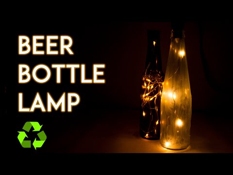 How to make a Beer Bottle Lamp without Drilling