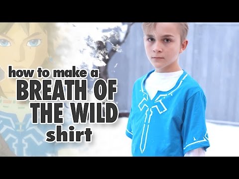 How to make a Champion's Tunic - Link's Breath of the Wild Blue Shirt