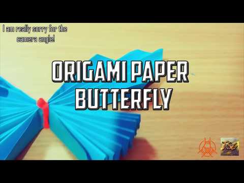 How to make a DIY Origami Butterfly (SIMPLEST WAY)