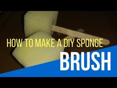 How to make a DIY Sponge Brush | Harman Hack World