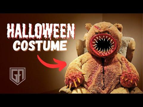 How to make a Halloween Costume from a Giant Teddy