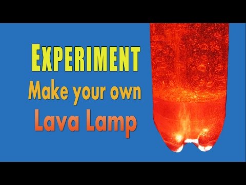 How to make a Homemade Lava Lamp