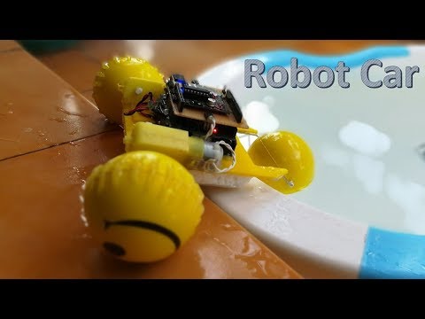 How to make a RC robot which can move on land and water