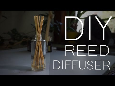 How to make a Reed Diffuser based on Essential Oil - Air freshener / Aromatherapy