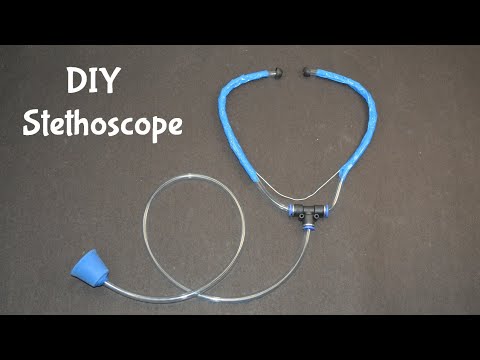 How to make a Stethoscope | How a Stethoscope works