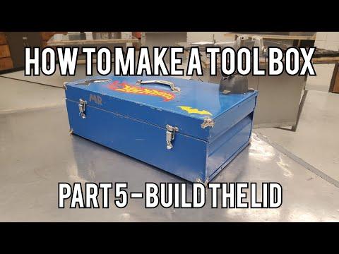 How to make a Tool Box Part 5 -Building the Lid