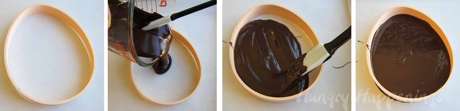 How to make a chocolate box, egg shaped, cookie cutter, penguin .jpg