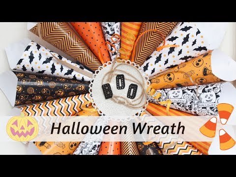 How to make a cute Halloween wreath