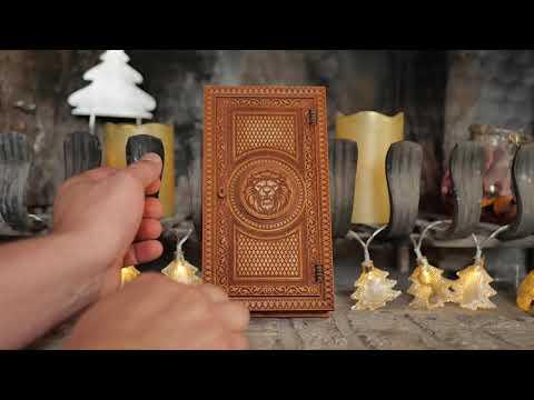 How to make a gift box with a secret lock