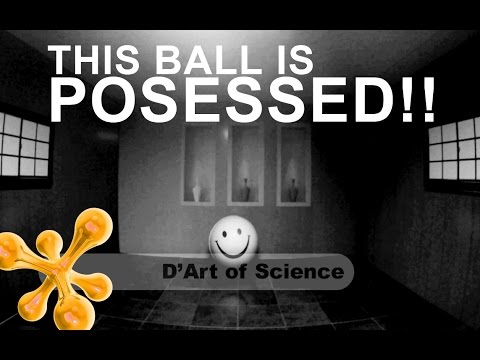 How to make a haunted ball using science - illusion / no camera tricks - dartofscience