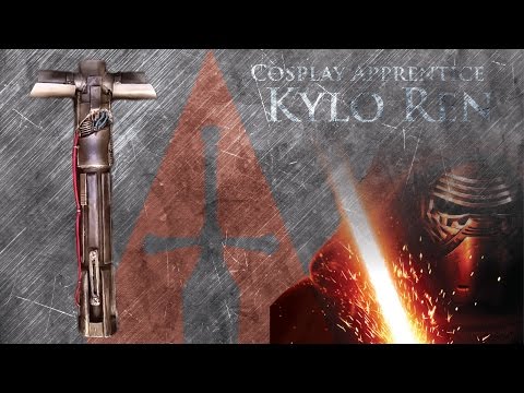 How to make a lightsaber - Kylo Ren