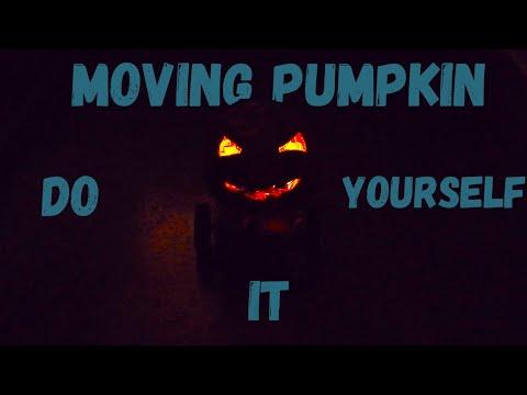 How to make a moving Halloween Pumpkin