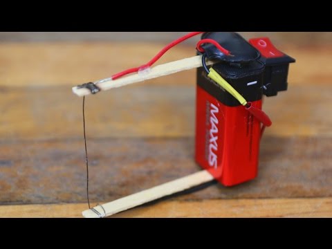 How to make a plastic foam cutter