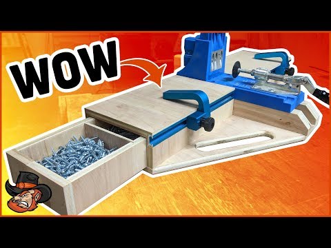 How to make a pocket hole jig station | Plans