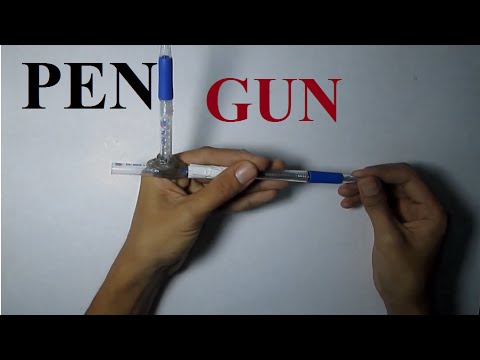 How to make a powerful pen gun