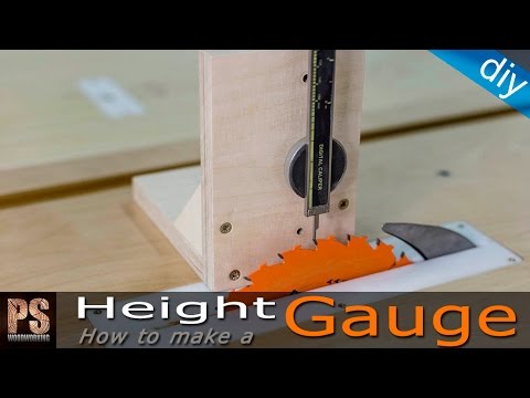 How to make a simple Height Gauge