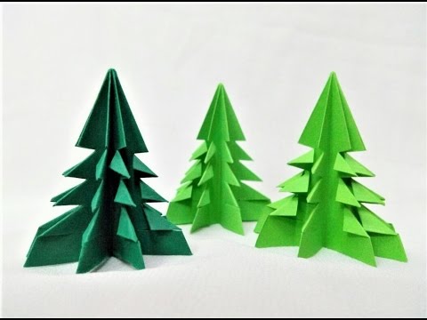 How to make a simple and easy paper christmas tree | DIY Paper Craft Ideas, Videos &amp;amp; Tutorials.